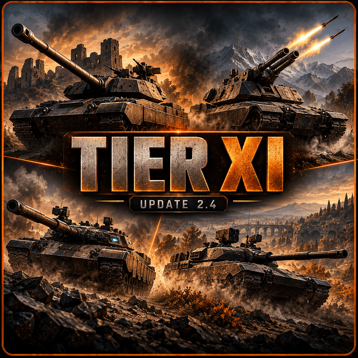 World of Tanks Tier XI tanks patch 2.4 guide