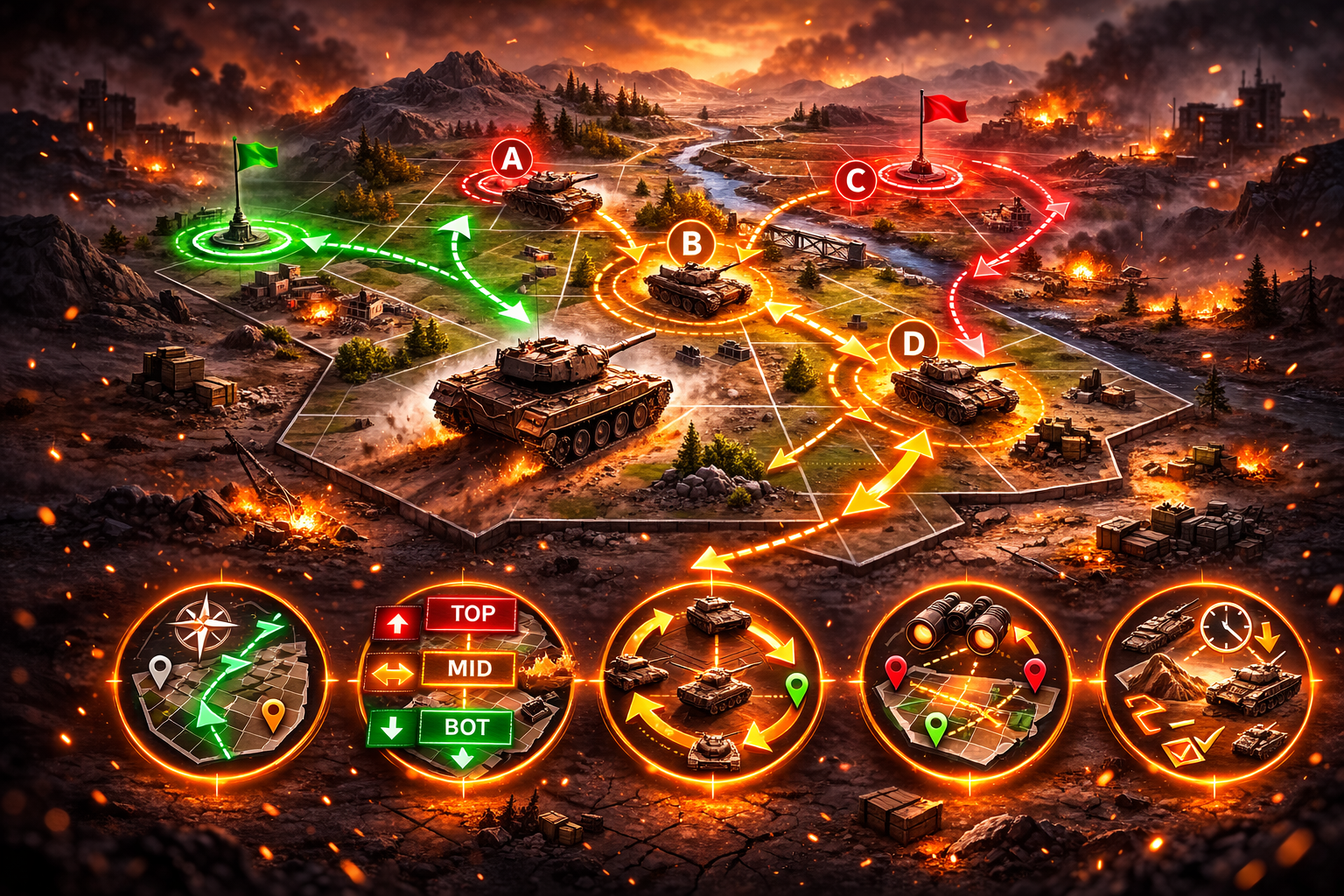 MAP POSITIONING & ROTATION (2026) – World of Tanks guide