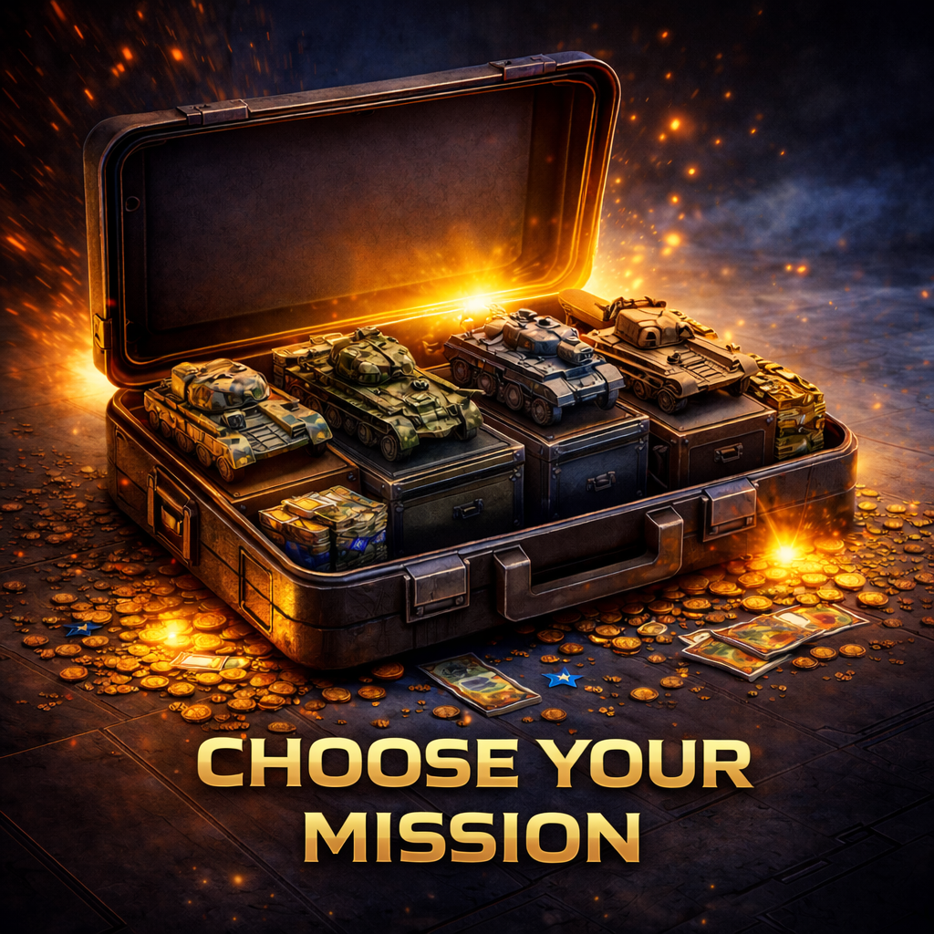 CHOOSE YOUR MISSION – World of Tanks missions